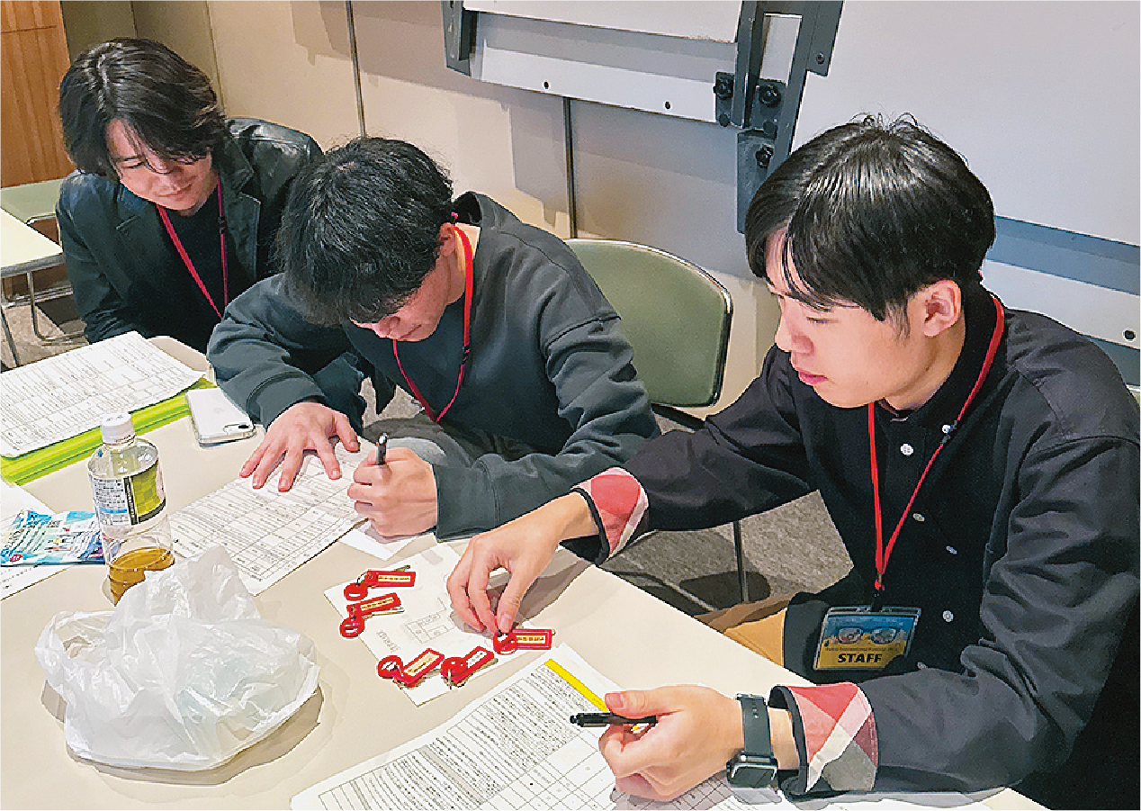 イベント準備の写真
