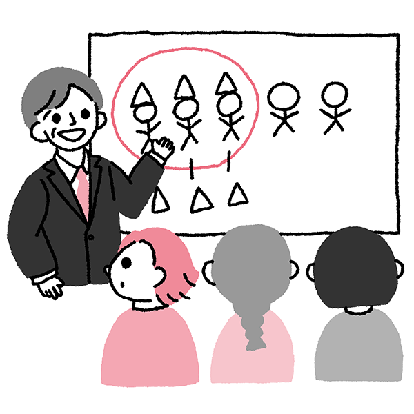 認知のしくみを理解する イメージイラスト