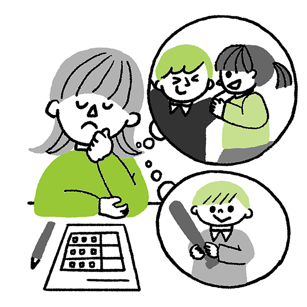 栄養教育論・実習 イメージイラスト