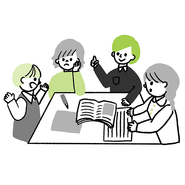 栄養教育論・実習 イメージイラスト