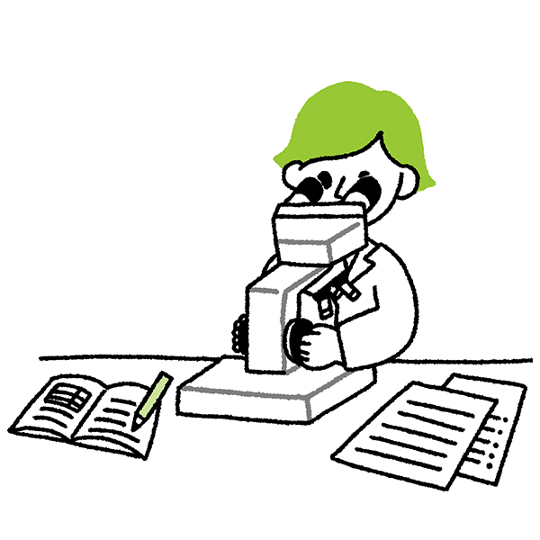 解剖生理学実験 イメージイラスト