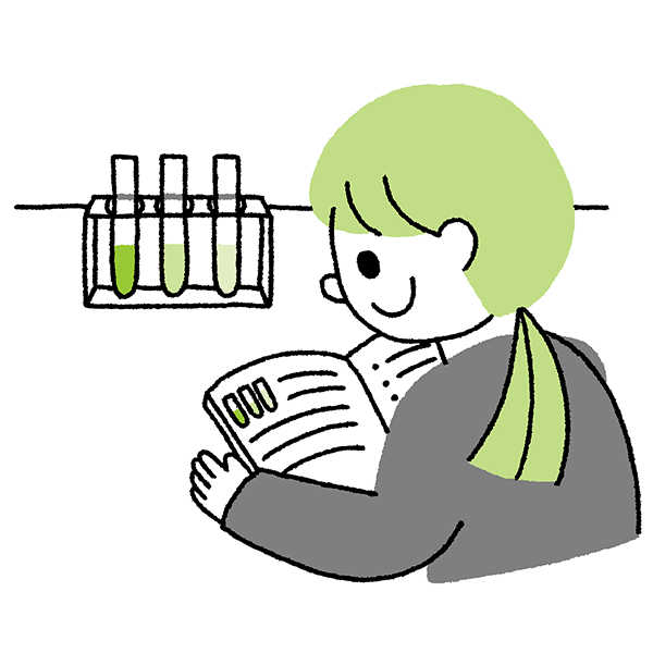 解剖生理学実験 イメージイラスト