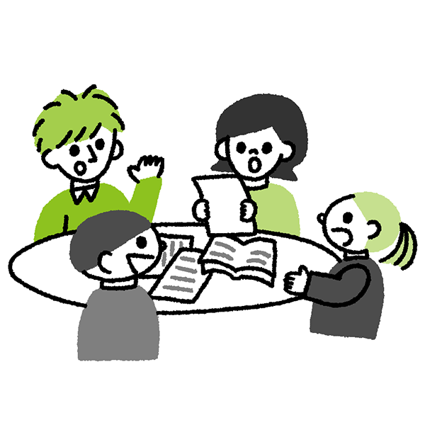 栄養教育論・実習 イメージイラスト